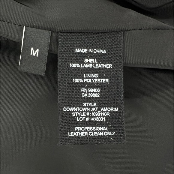 THEORY Suede Moto Jacket Womens Medium Black Downtown Biker Capsule Minimalist - Picture 11 of 13